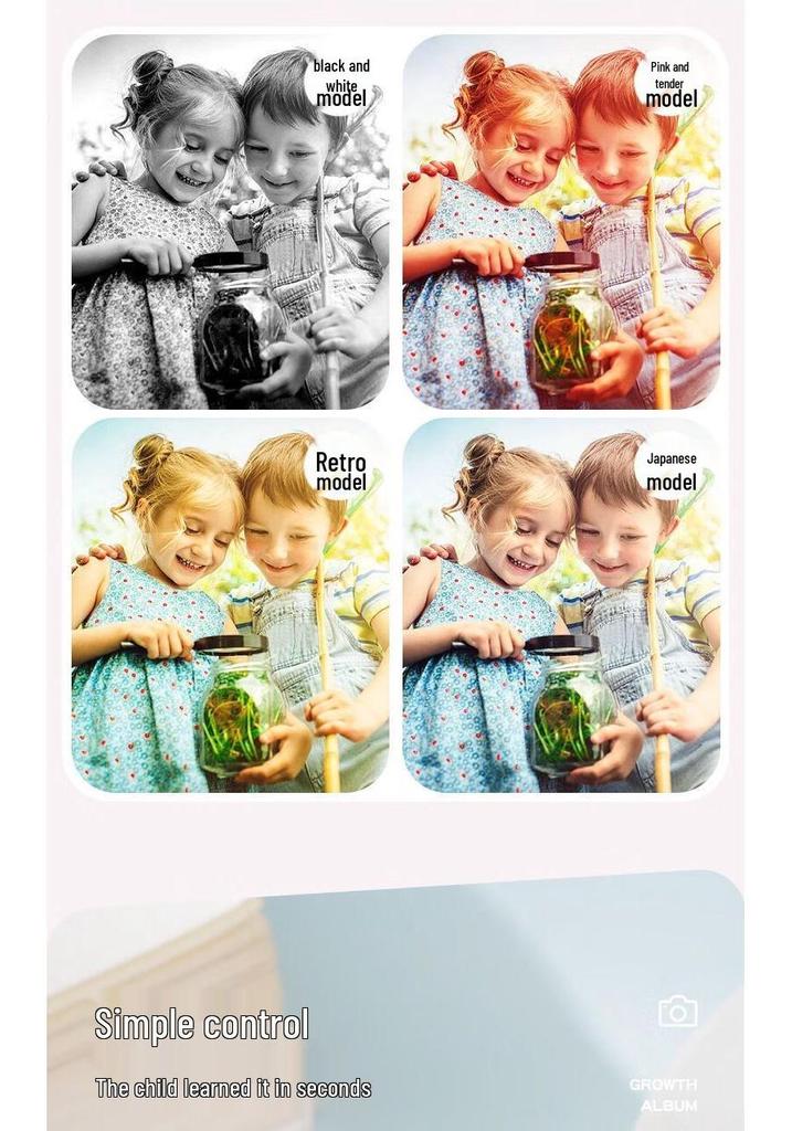 HD Dual Camera Educational Toy for Kids - Perfect Birthday Gift