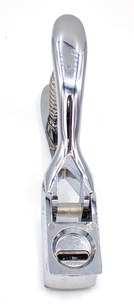 Kucaa Metal Silver Handheld Slot Hole Punch Pliers for PVC and Photo ID Cards Cards, Badges, (15x3mm)