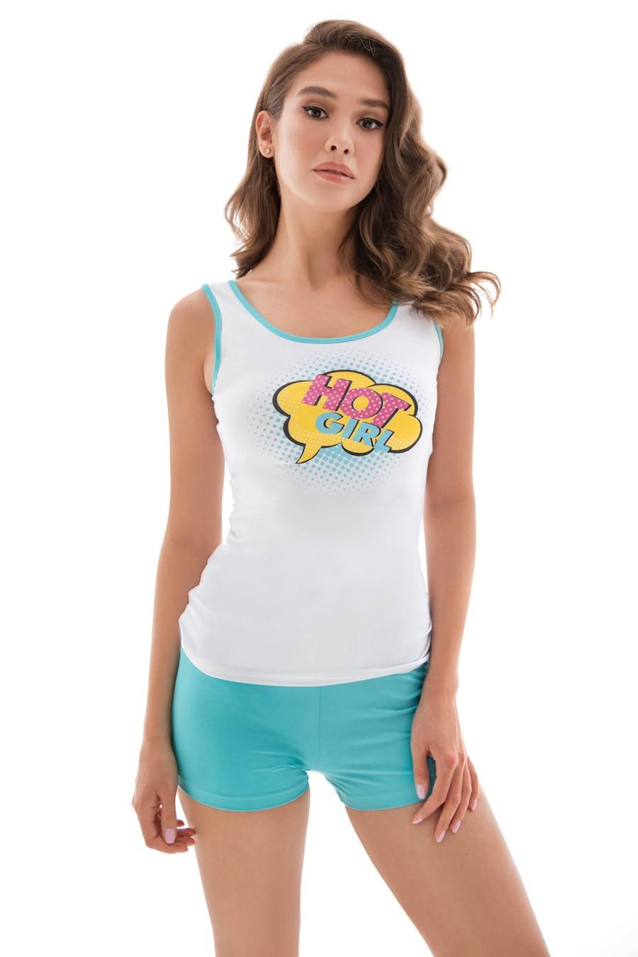 

комплект: майка та шортики Anabel Arto (64600) 46(L) різнокольорові кольору