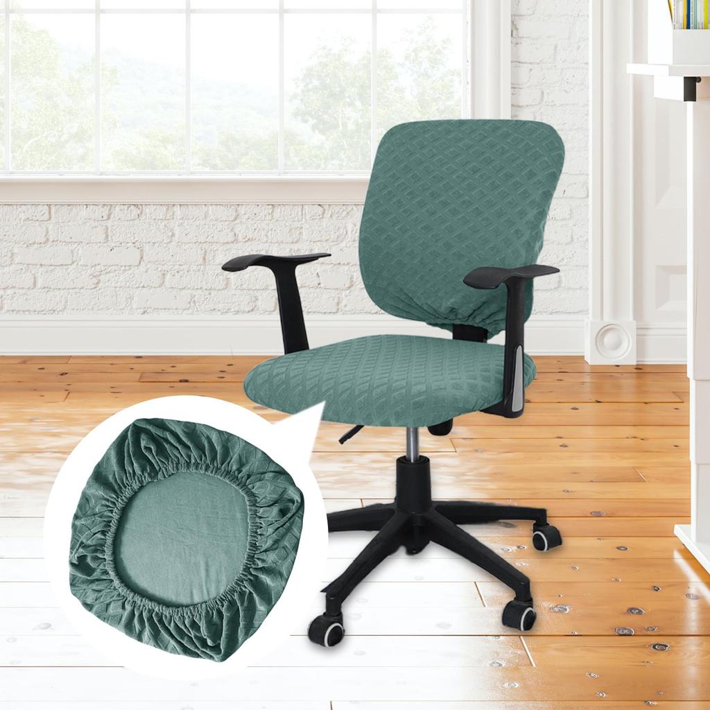 Elastic Office Chair Cover Universal Stretchable Removable for Office Home