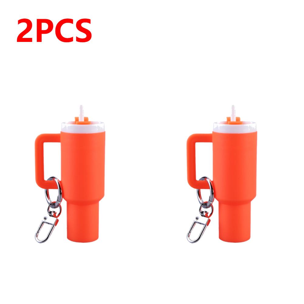 Mini Cup Keychain Mini Tumbler Keychain Cute Tumbler Key Ring Handbag Charms Key Ring Mini Keychain Pendant for Handbag Decor
