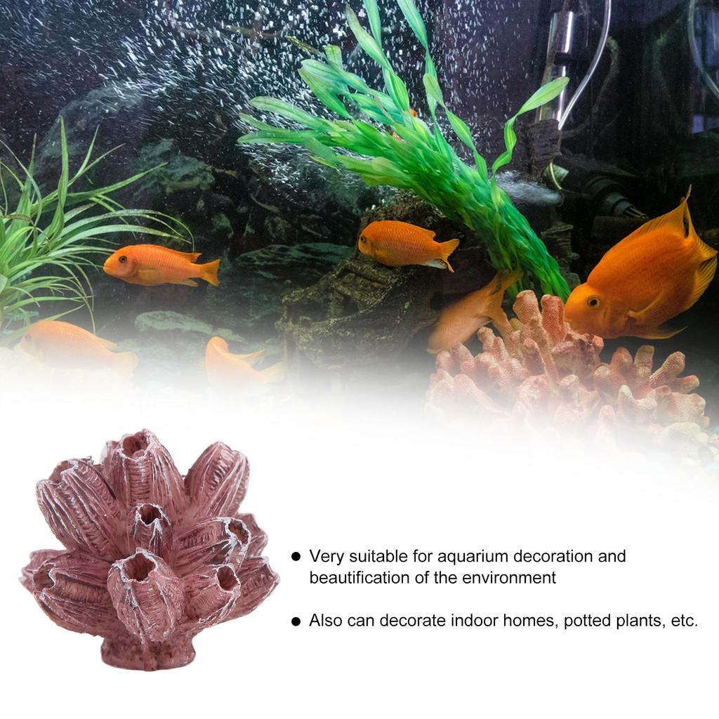 Aquarium Coral Ornament Soft and   Fish   Artificial Coral Landscaping Decoration