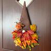 Cute Character Halloween Autumn Maple Leaf Door Ornaments Add Fun and Charm to Your Decors Perfect Centerpieces