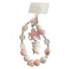 Short Style Beads Phone Chain Love Beads Cellphone Strap Mobile Phone Lanyard  Hanging Cord