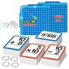 1 Set Math Flash Cards Fidget Chart Addition Subtraction Multiplication Division Preschool