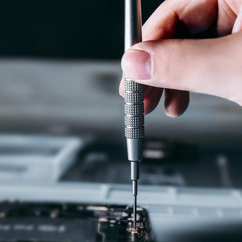 Magnetic Metal Screwdriver Stainless Steel Precision Screwdriver Repair Disassembly Opening Tool Applicable Mobile Phone