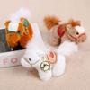 Mascot Dolls Pony Pendant Yuanbao Stuffed Animal Keyring Chinese New Year Gift  Festive Decor