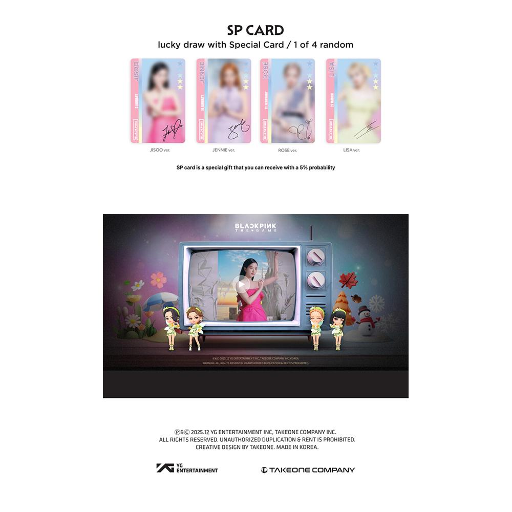 Blackpink The Game Photocard Collection WEATHERING WITH BLACKPINK