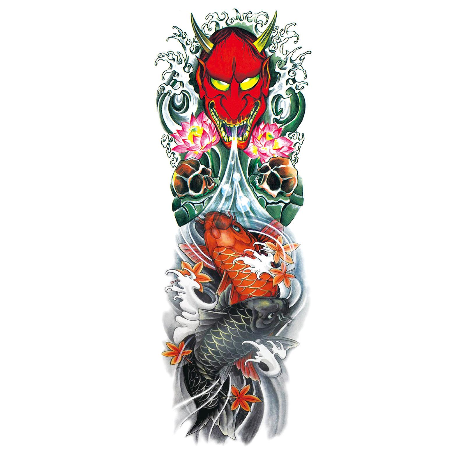 Мужская временная наклейка на руку — фото 3