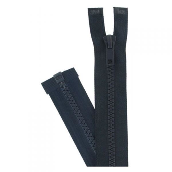 Fermeture Éclair Séparable - Prym - 40 cm - Plastique Moulé - Largeur 6 mm - Bleu Marine