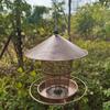 Retractable Automatic Bird Feeder Hanging Bird Food Container Wild Bird Feeding Station  Porch
