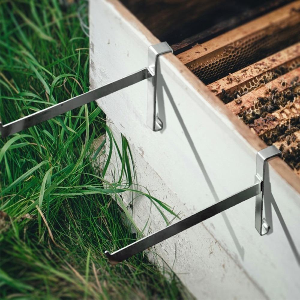 2pcs Rustproof Bee Hive Frame Grip Stainless Steel Bee Hive Frame Gripper  Bee Colony Inspection