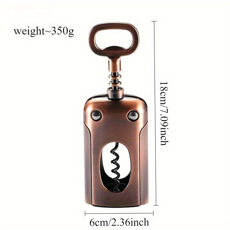 

Открывалка для винных бутылок из нержавеющей стали с брелоком - Прочная, портативная и стильная конструкция для легкого открывания бутылок, идеально подходит для использования на кухне