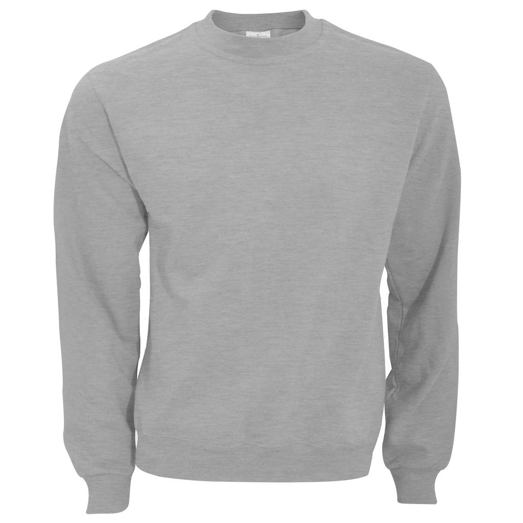B&C Mens Crew Neck Sweatshirt Top