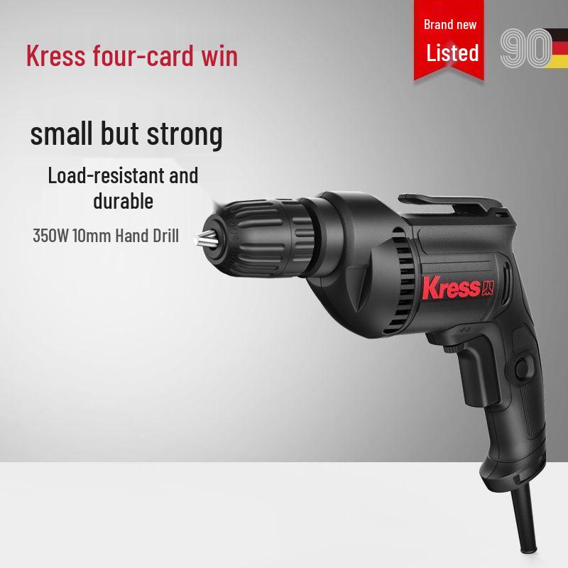 

Kasheng Handheld Electric Drill, Stepless Speed, High Power