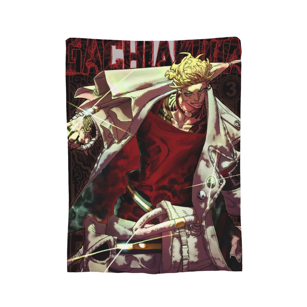 Zanka Gachiakuta Anime Blanket Coral Fleece Plush Summer Multi-function Soft Throw Blankets for Home Couch Bedspreads