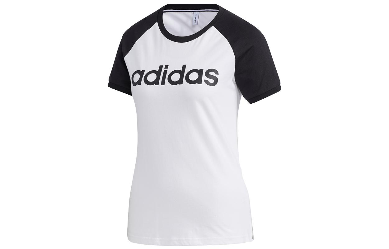 Adidas Neo Raglan Sleeve T Shirt Women s White GJ7920 S