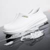 Waterproof Oil-Proof Non-Slip Chef Shoes Men's Work Shoes Slip-On Safety Shoes Anti-Odor Wear-Resistant EVA