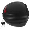 Caixa Traseira de Motocicleta Plástica Durável à Prova d'Água Porta-malas de Bicicleta Elétrica Top Case Caixa para Banco Traseiro Acessórios para Motocicleta Bagageiro