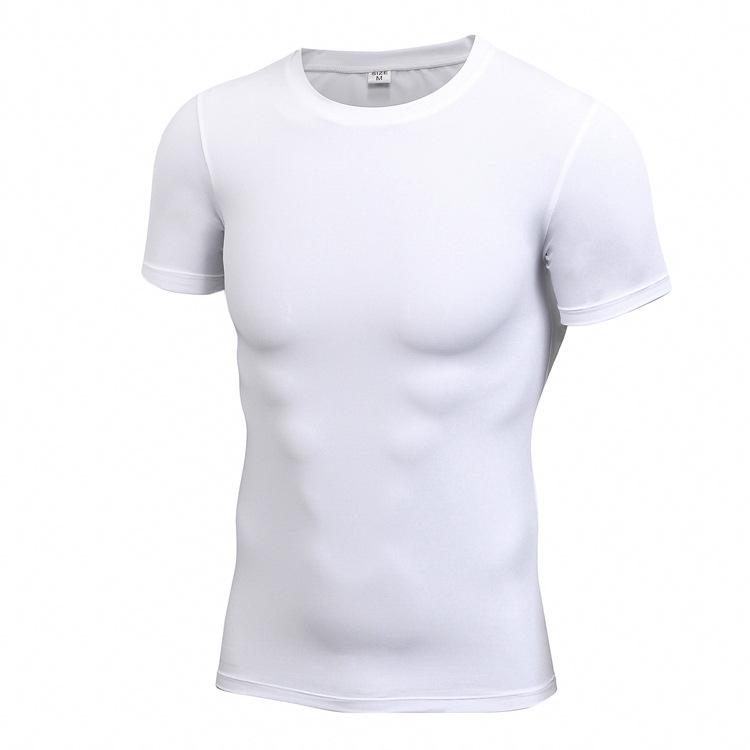 Men's PRO Fitness Quick-Dry Running Tights T-Shirt - High Elastic Sport Shirt 4001