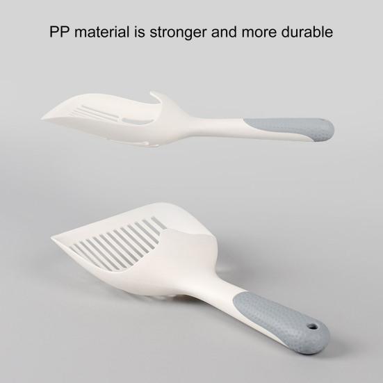 Kedi Kumu Kepçesi Uzun Saplı Geniş Alanlı Plastik Büyük Boy Yavru Kedi Eleği Küreği