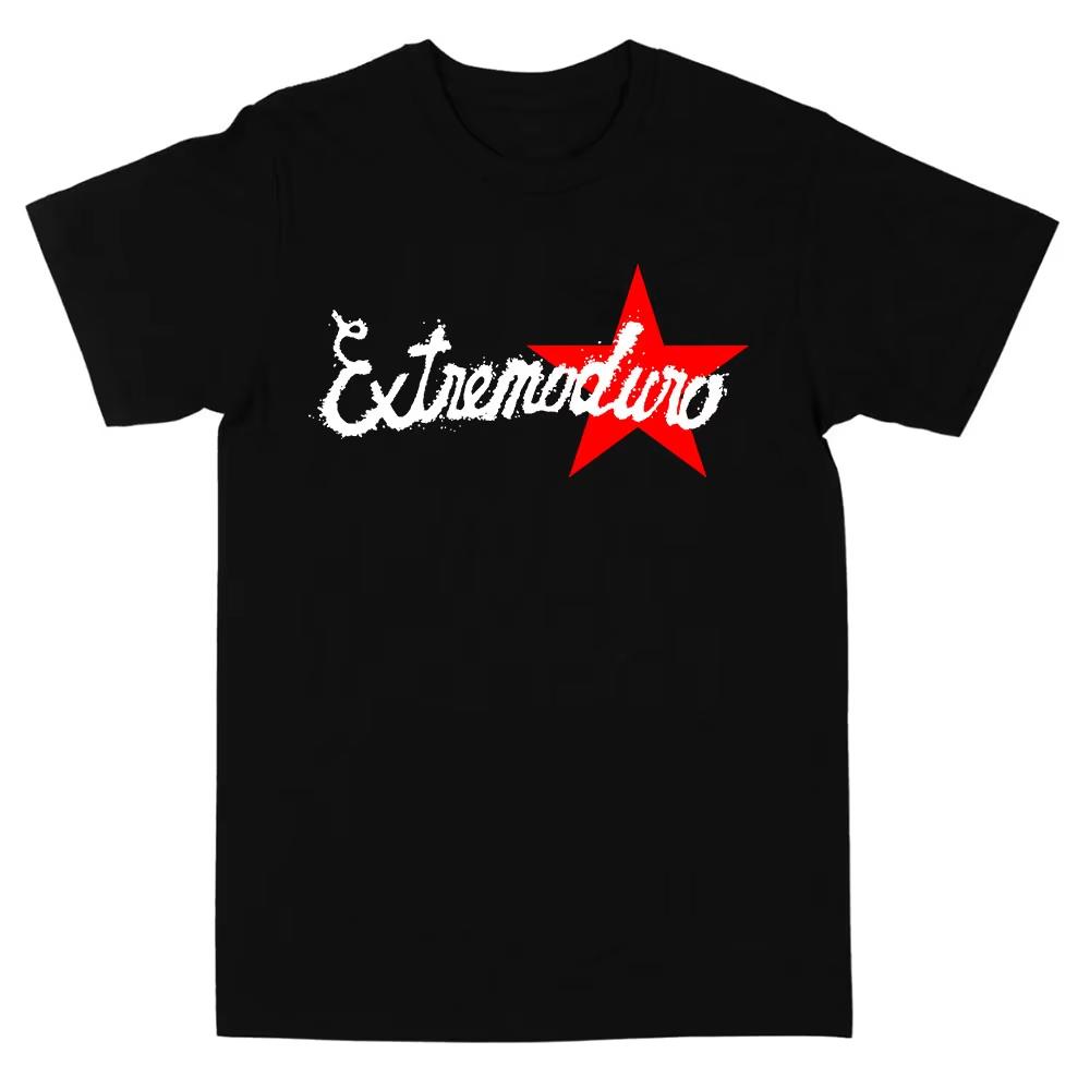 Unisex Fashion Rock Band Extremoduro Print Short Sleeve T Shirt Men Women Graphic Vintage T-Shirts Y2k Hip Hop Tees Tops Clothes