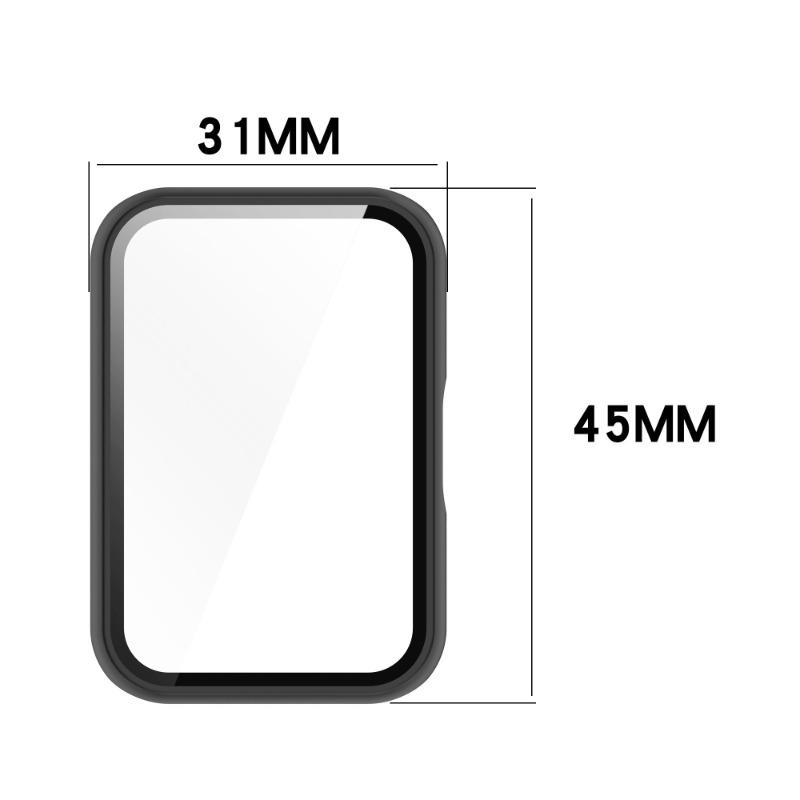 Case + Screen Protector for Samsung Galaxy Fit3 Tempered Glass Anti-scratch Film Bumper Protective Case Cover Accessories
