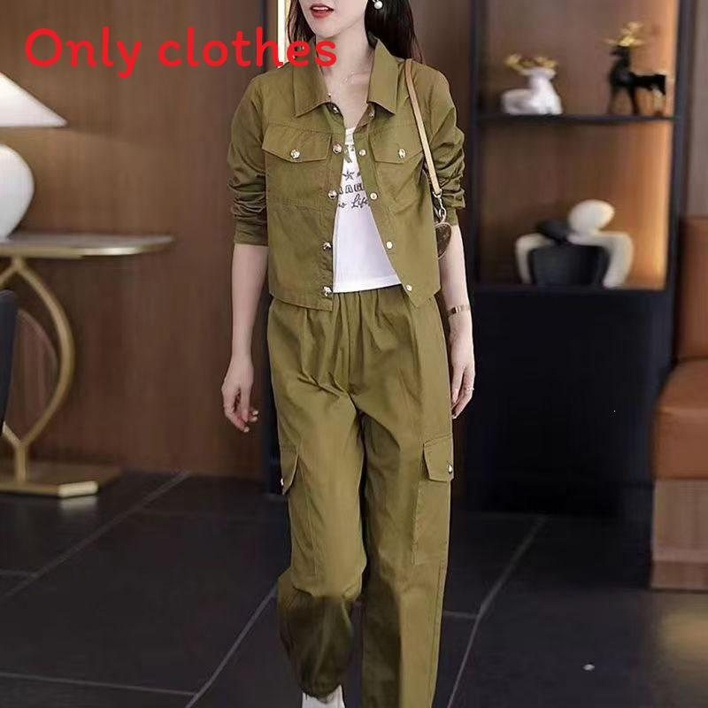 Urban Style Womens Summer Suit Set With Long Sleeves For Office Casual Wear
