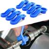7/16 peças Ferramenta de Substituição de Linha de Combustível Automotiva Conjunto de Ferramentas de Desconexão Angular de Linha de Combustível Ferramenta de Remoção Rápida de Tubo de Óleo de Ar Condicionado
