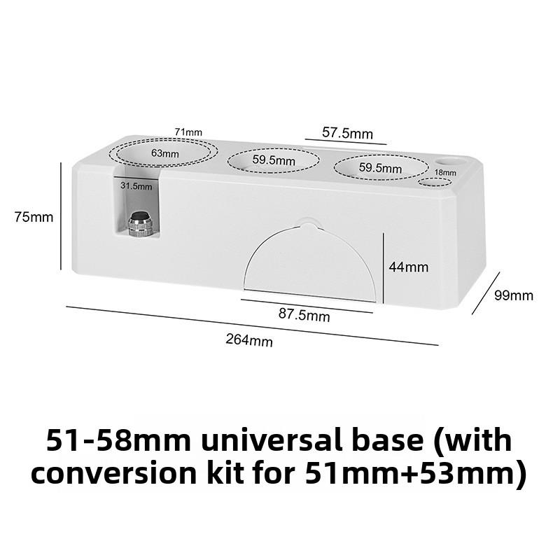 Directly Order Coffee Utensil Storage Seat Three-piece Set Italian Coffee Machine Universal Storage Tamper Base Disbtributor Set