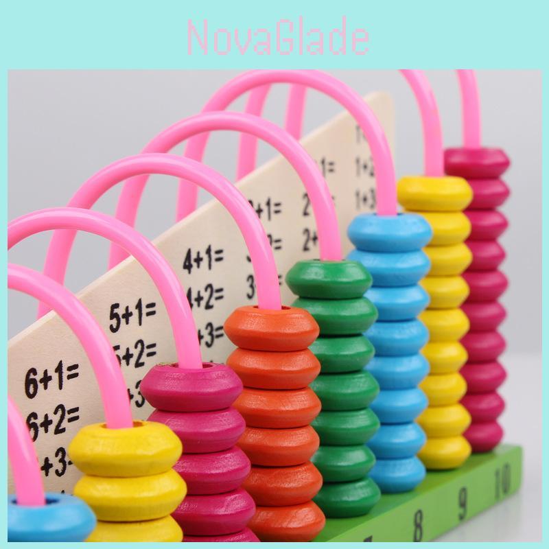 Matériel pédagogique en bois de qualité supérieure pour l'apprentissage ludique de la mathématique dans la petite enfance