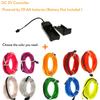 Flexible Neon Glow Car Light EL Wire LED Waterproof Rope DIY Car, Party, Room, Clothing Decoration, 1m, 2m, 3M, 4M, 5m