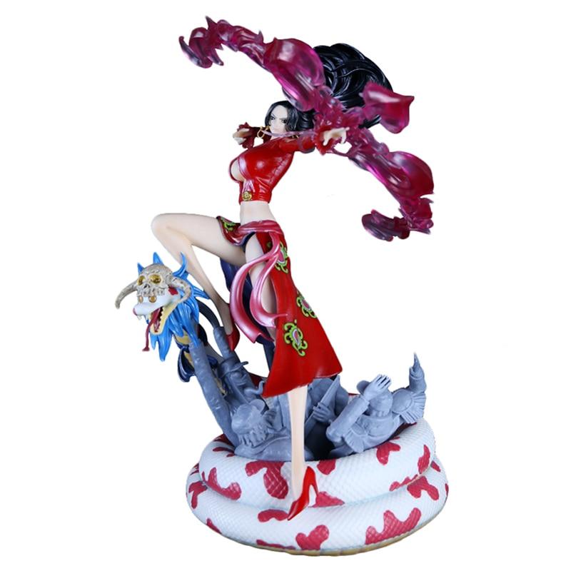 One Piece Anime Model Gk Boa Hancock Slave Arrow Battle Ver .Action Figure 35cm Statue Collection Toy Desktop Decoration Figma