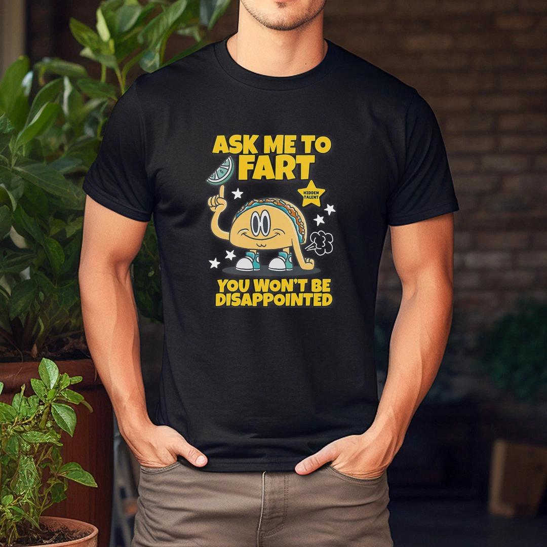 Fart Joke Dumb Exchange Contest Funny Saying Adult Humor T-Shirt 2XL
