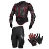New Motorcycle Jackets Men's Body Armor Protection Jackets CE Protector Motorbike Motocross Jacket Moto Riding Protective Gear