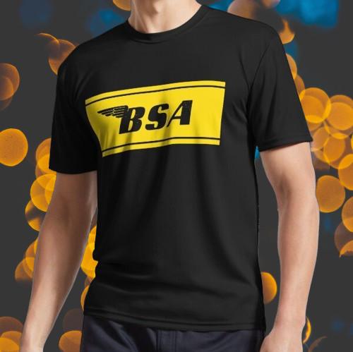 B.S.A motorcycle Logo T-Shirt Unisex Size S-5XL L