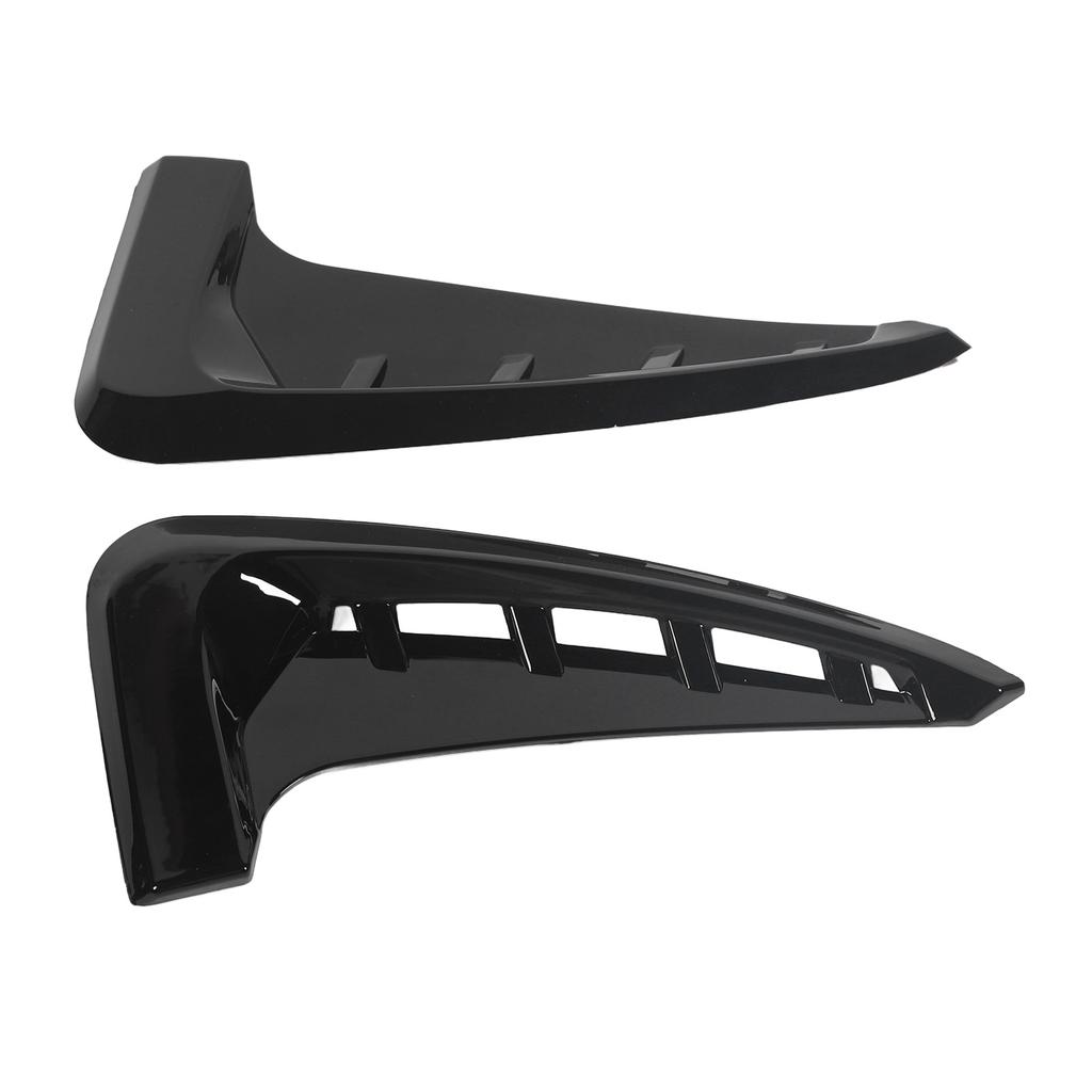 2PCS Car Front Side Vent Cover Decorative Gills Side Wing Vent Trim for X5 F15 M Sport 2014 to 2018