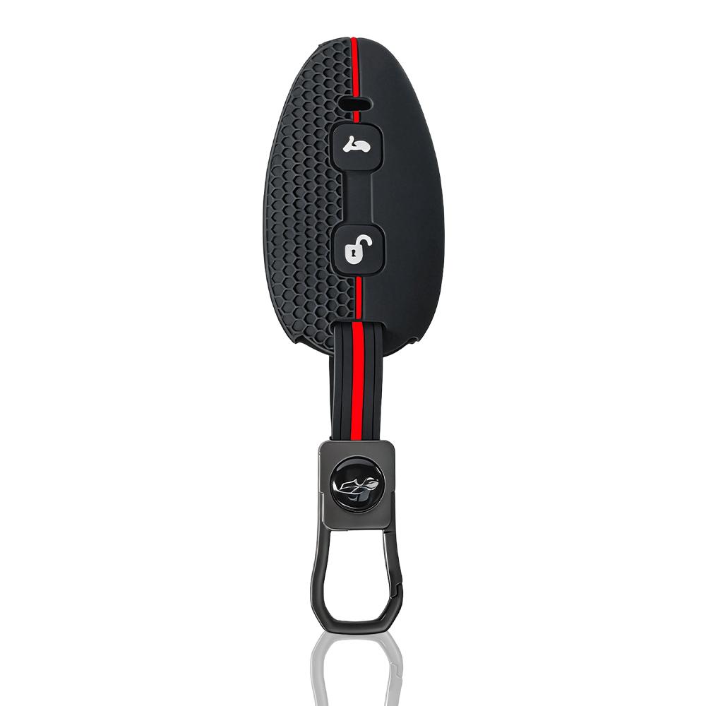 

New Silicone Motorcycle Key Cover Case Shell For Piaggio Vespa Gts300 Gt S300 Gts 300 2 Button Shell Fob Protector Cover