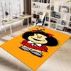 1pc Mafaldas Giant Pencil Adventure Carpet for Playroom Bedroom Living Room Sofa Home Decor,kids Game Area Rug Non-slip Floor Mat Y73028