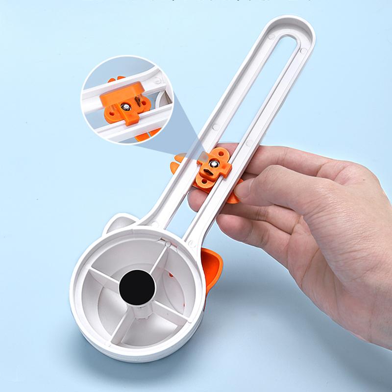 360-Degree Precision Circle Cutter - Stainless Steel Paper Trimmer For Diy Crafts, Students, 3.93" To 12.6" Diameter