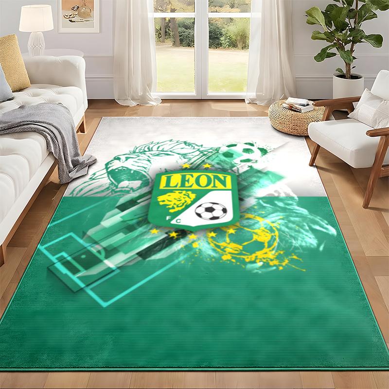 Club Leon Carpet Door Mat for Living Room or Bedroom Protective Mat Under Chair Office Decoration Christmas Gift Birthday Present