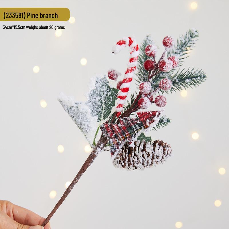 

Искусственная рождественская гирлянда из сосны и ротанга с сосновыми шишками для настенного крепления As shown