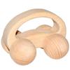 Infant Soothing Wooden Rattle Toy Set: Hand-Shaking Bell, Cage, and Baby Grip Car