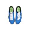 Nike Tiempo Legend 9 Academy Low TF (Gumové špunty) Kožené Syntetické Protiskluzové Odolné Fotbalové Kopačky Pánské Fotbalové Kopačky Černé Modré DA1191-403