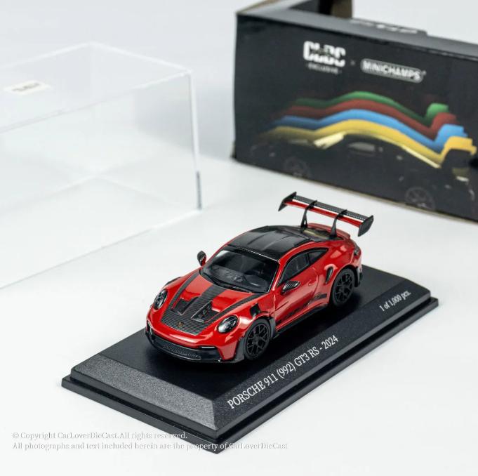 

MINICHAMPS 1/64 Porsche 911 (992) GT3 RS Die-Cast Car Model Simulation Static Display Cars Collection Alloy Cars Model Boy Gift