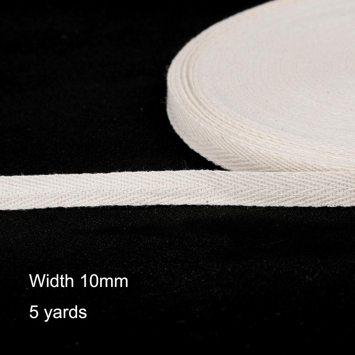 

5 ярдов/лот, лента из 100% хлопка, лента ручной работы с косточкой, свадебные рождественские украшения, ткань для шитья 10mm кремовый