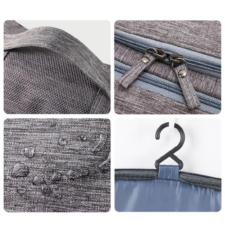 Travel Toiletry Bag Wet Dry Separation Waterproof Material Cosmetic Container