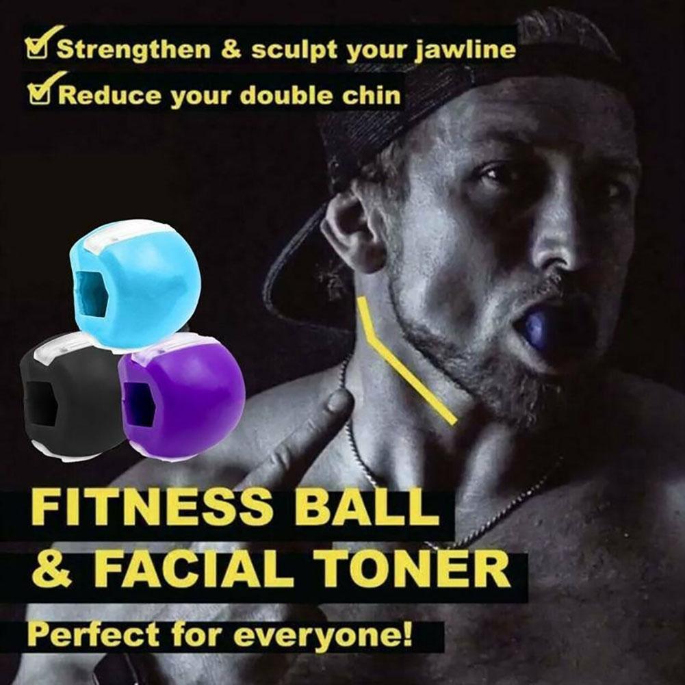 Jawzrsize Jaw Exerciser Powerful Jaw Trainer Face Slimer For Men & Women Beginner Intermediate Advanced Users 3PCS