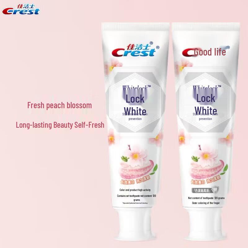 Crest Dual-Color Whitening & Fresh Breath Toothpaste