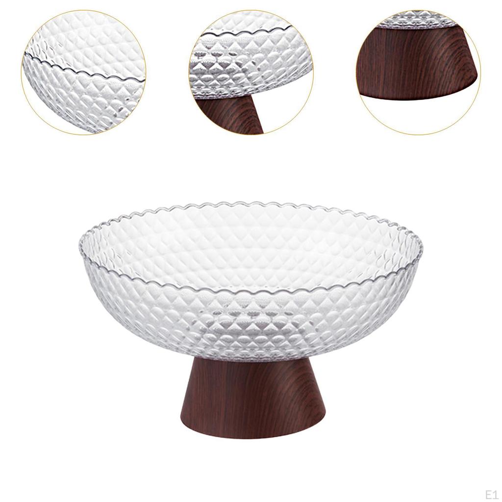 Arbeitsplatten-Fruchtkorb-Organizer mit Ablaufloch für Snacks und zum Servieren